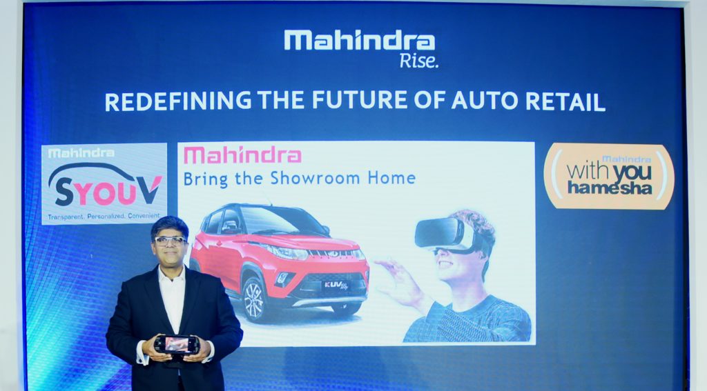 Mahindra VR customer experience
